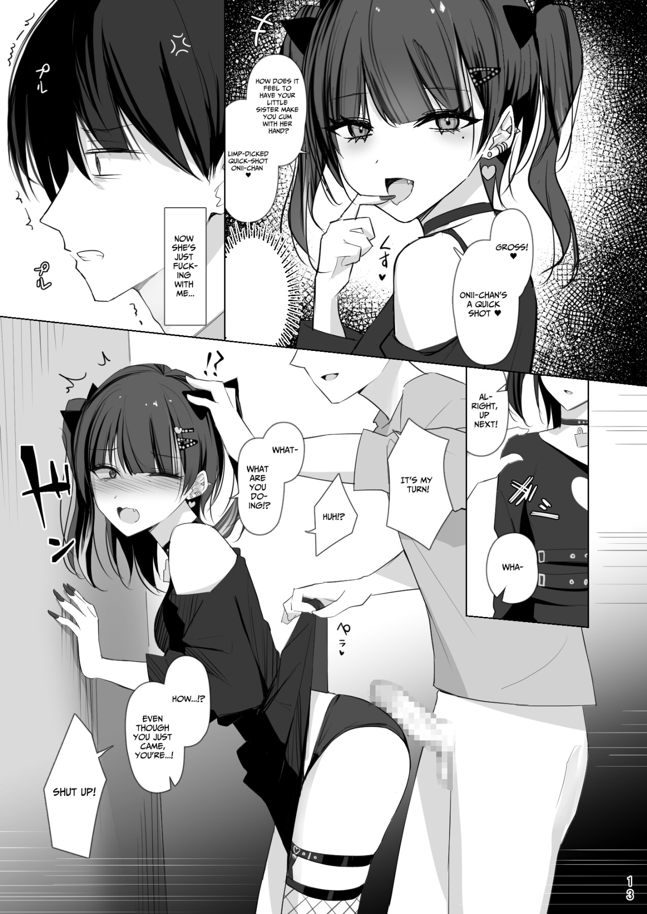 Hentai Manga Comic-Impertinent Girl Ririno-chan-Read-10